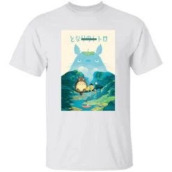 Totoro And The Girls In Jungle T Shirt 37 Totoro And The Girls In Jungle T Shirt -Ghibli Shop redirect12262021071211 1 1