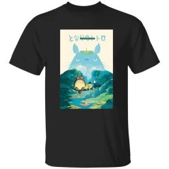 Totoro And The Girls In Jungle T Shirt 29 Totoro And The Girls In Jungle T Shirt -Ghibli Shop redirect12262021071211 2 1