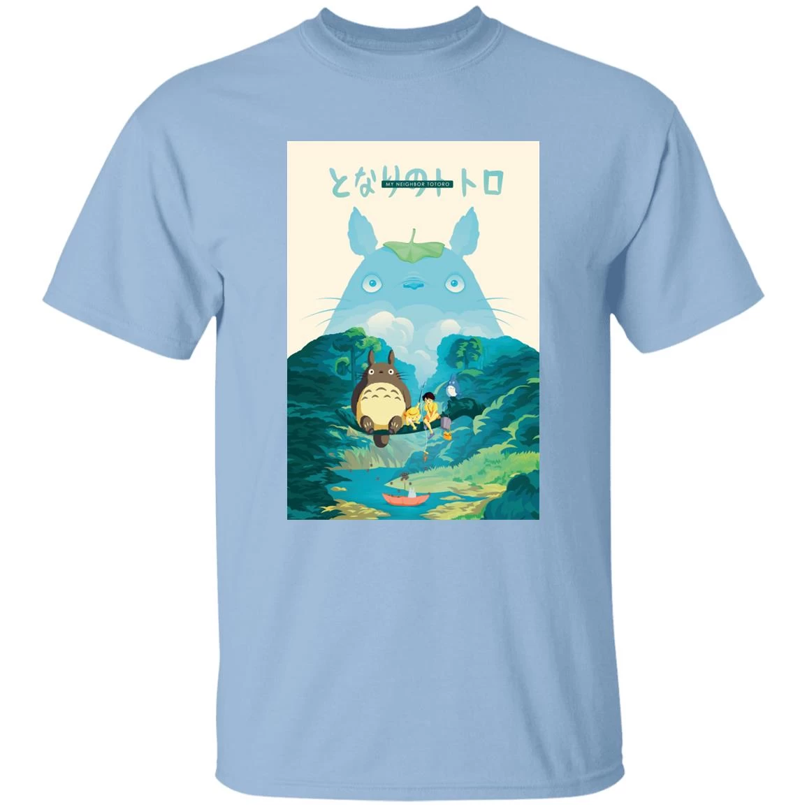Totoro And The Girls In Jungle T Shirt 14 Totoro And The Girls In Jungle T Shirt - Image 12