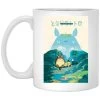 Totoro And The Girls In Jungle Mug