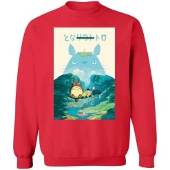 Totoro And The Girls In Jungle Sweatshirt -Ghibli Shop redirect12262021071254 14