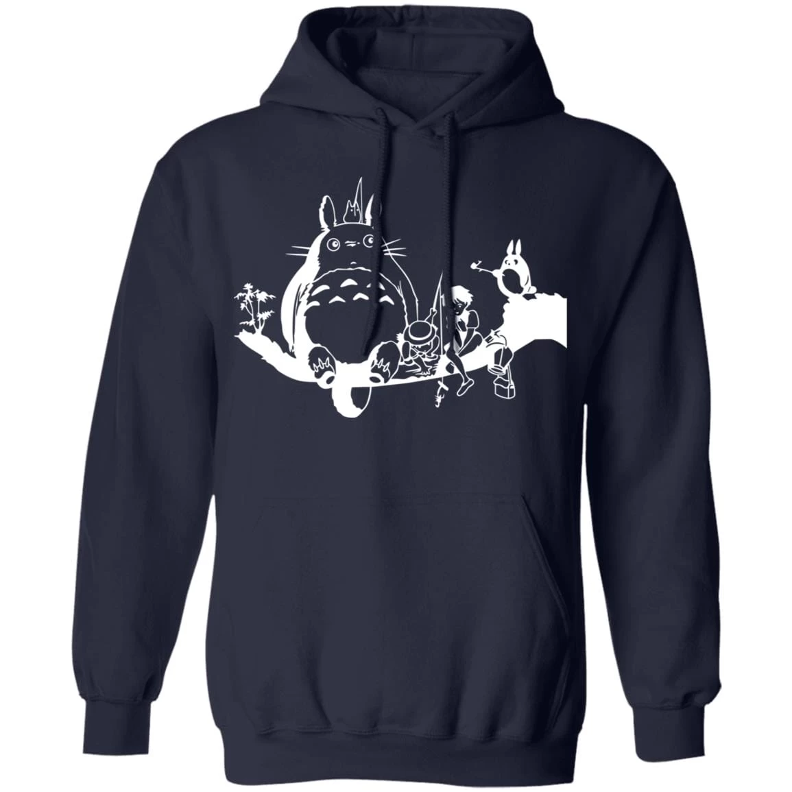 My Neighbor Totoro – Fishing Retro Hoodie 15 My Neighbor Totoro – Fishing Retro Hoodie - Image 13