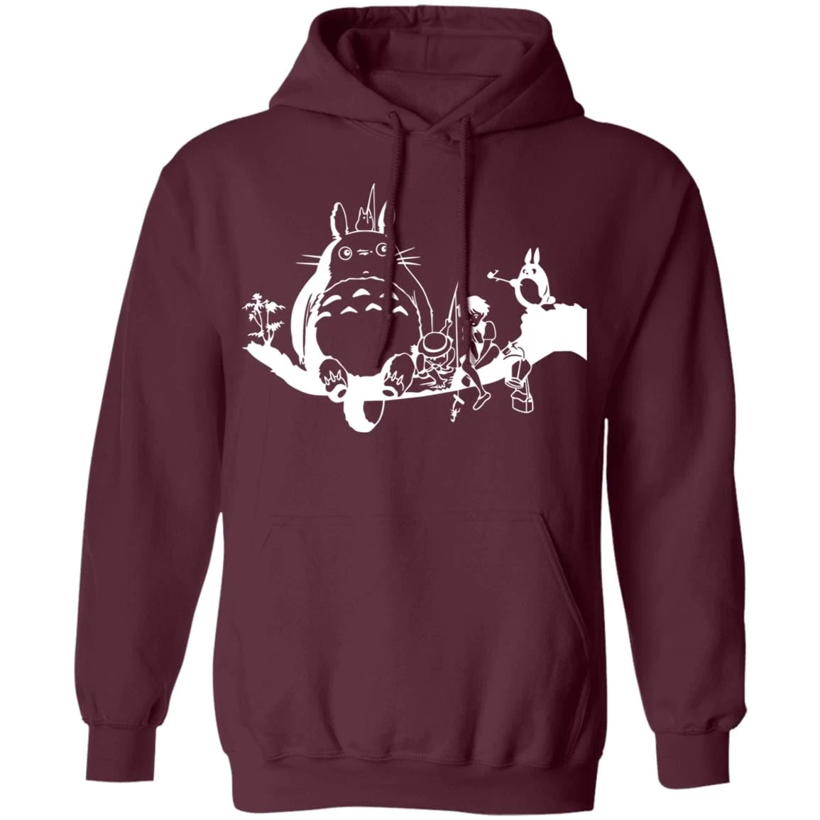 My Neighbor Totoro – Fishing Retro Hoodie 19 My Neighbor Totoro – Fishing Retro Hoodie - Image 17