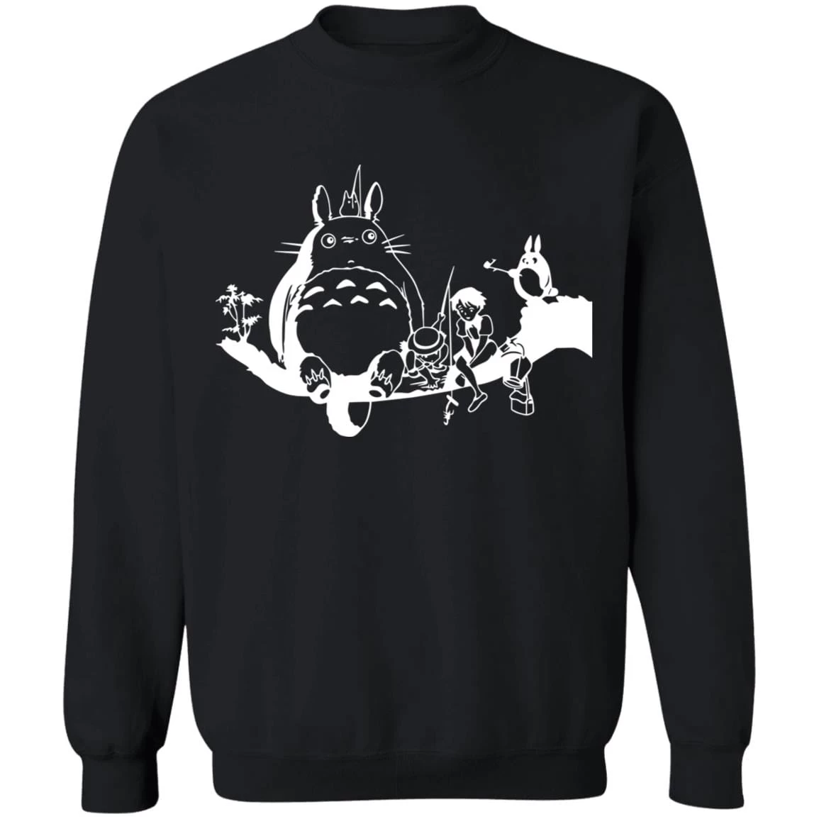 My Neighbor Totoro – Fishing Retro Sweatshirt 14 My Neighbor Totoro – Fishing Retro Sweatshirt - Image 12