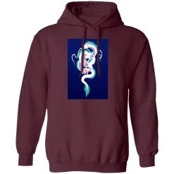 Spirited Away Haku Dragon Fanart Style 3 Hoodie -Ghibli Shop redirect12272021081233 7 1