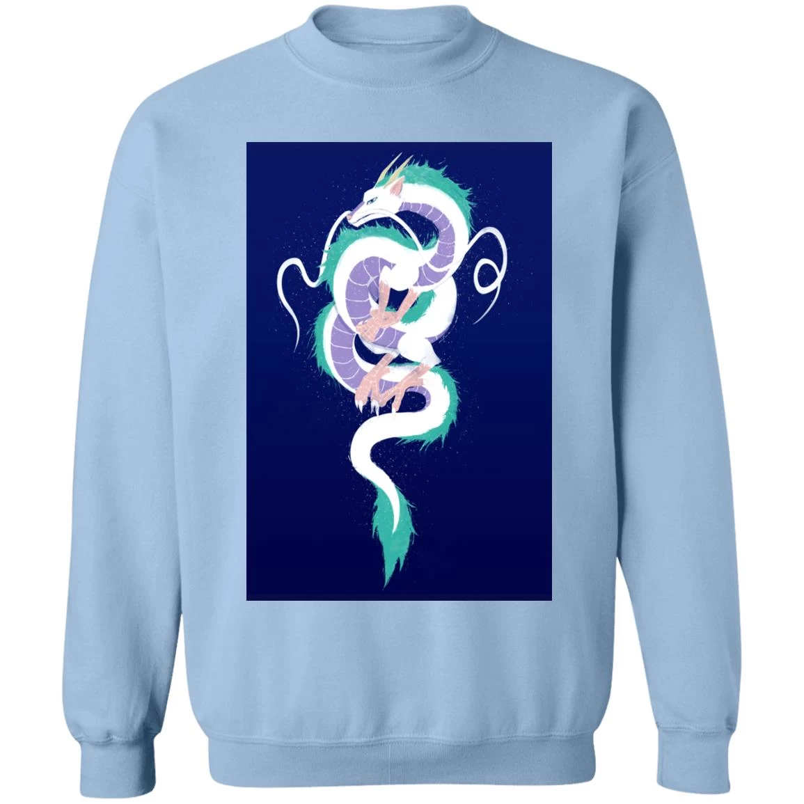 Spirited Away Haku Dragon Fanart Style 3 Sweatshirt 14 Spirited Away Haku Dragon Fanart Style 3 Sweatshirt - Image 12