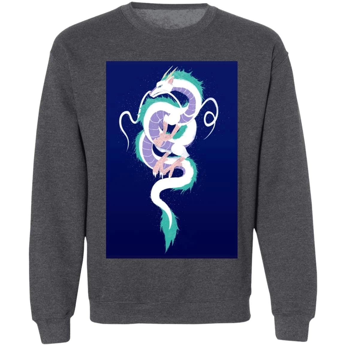Spirited Away Haku Dragon Fanart Style 3 Sweatshirt 13 Spirited Away Haku Dragon Fanart Style 3 Sweatshirt - Image 11