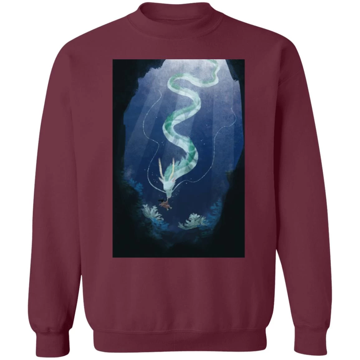 Spirited Away Watercolor Fanart Sweatshirt 16 Spirited Away Watercolor Fanart Sweatshirt - Image 14