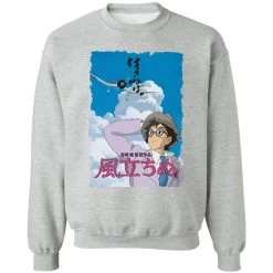 The Wind Rises Poster Sweatshirt -Ghibli Shop redirect12282020101200 8