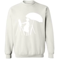 The Wind Rises Cutout Black & White Sweatshirt 30 The Wind Rises Cutout Black & White Sweatshirt -Ghibli Shop redirect12282020121213 1 1