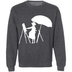 The Wind Rises Cutout Black & White Sweatshirt 35 The Wind Rises Cutout Black & White Sweatshirt -Ghibli Shop redirect12282020121213 6 1