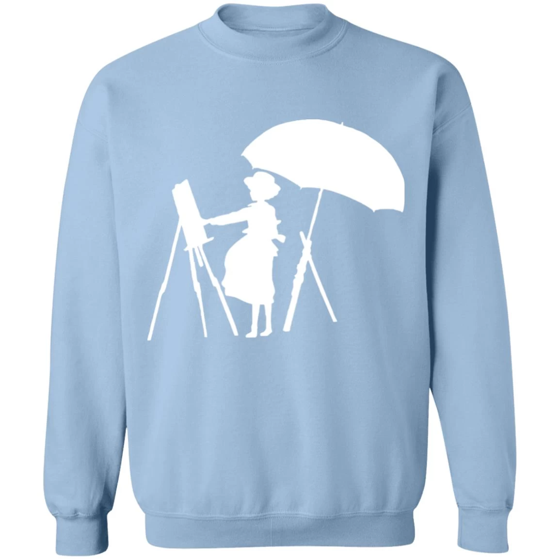 The Wind Rises Cutout Black & White Sweatshirt 10 The Wind Rises Cutout Black & White Sweatshirt - Image 8