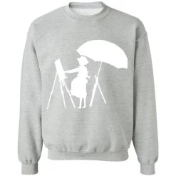 The Wind Rises Cutout Black & White Sweatshirt 29 The Wind Rises Cutout Black & White Sweatshirt -Ghibli Shop redirect12282020121213 9
