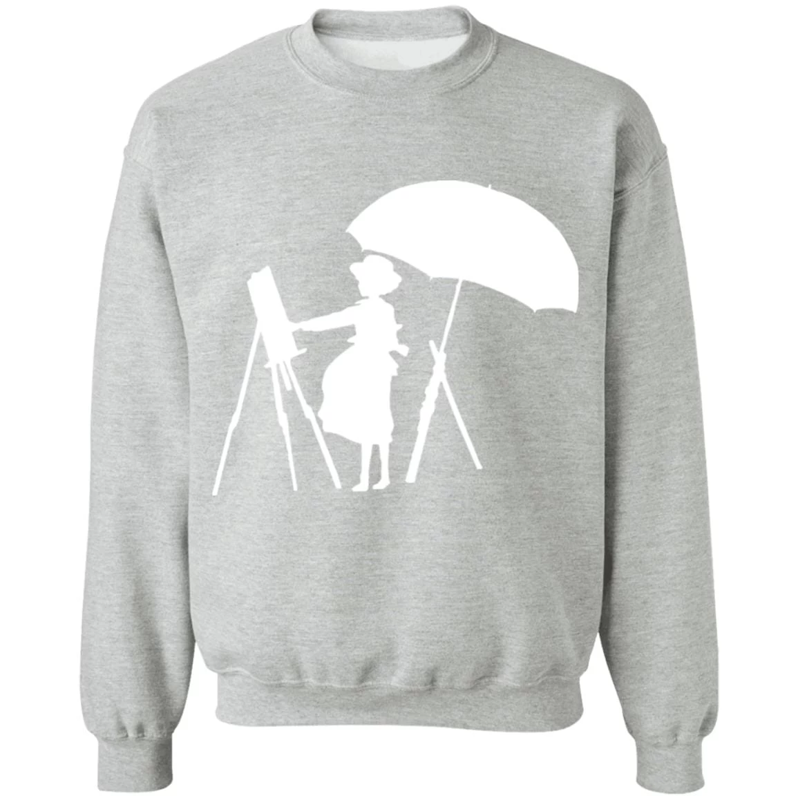 The Wind Rises Cutout Black & White Sweatshirt 12 The Wind Rises Cutout Black & White Sweatshirt - Image 10