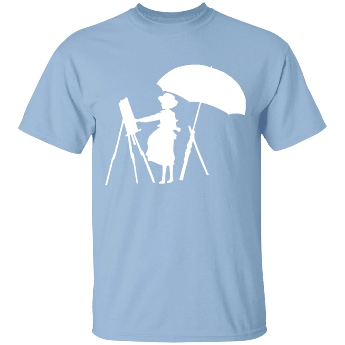 The Wind Rises Cutout Black & White T Shirt 3 The Wind Rises Cutout Black & White T Shirt