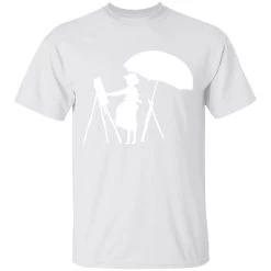The Wind Rises Cutout Black & White T Shirt 21 The Wind Rises Cutout Black & White T Shirt -Ghibli Shop redirect12282020121217