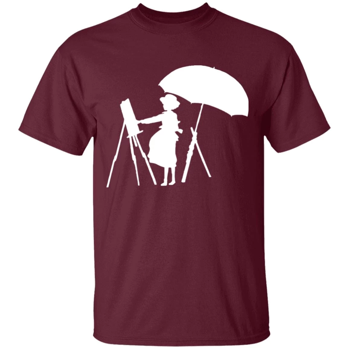 The Wind Rises Cutout Black & White T Shirt 17 The Wind Rises Cutout Black & White T Shirt - Image 15