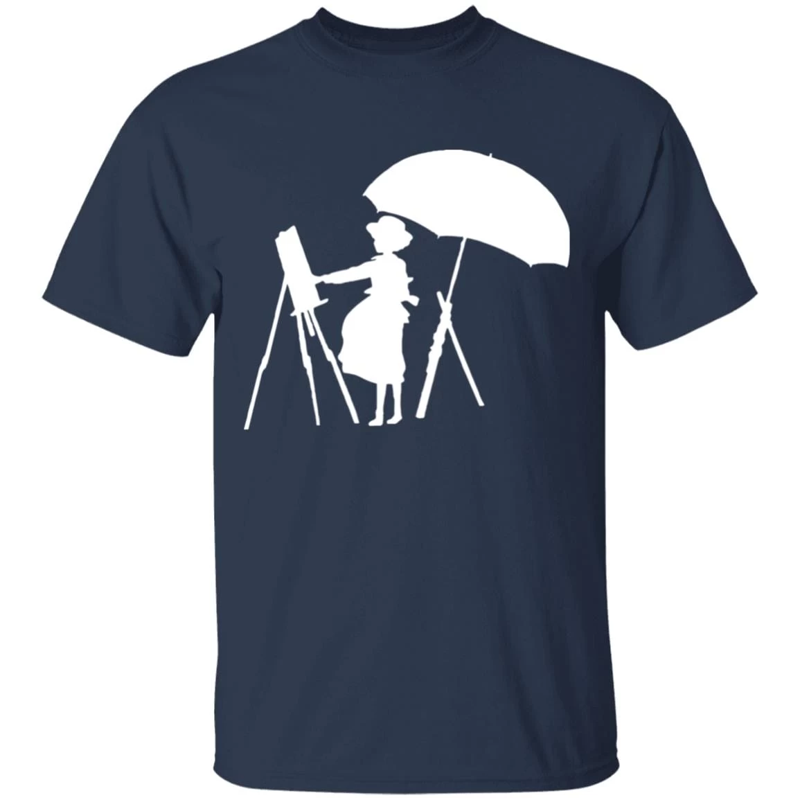 The Wind Rises Cutout Black & White T Shirt 18 The Wind Rises Cutout Black & White T Shirt - Image 16
