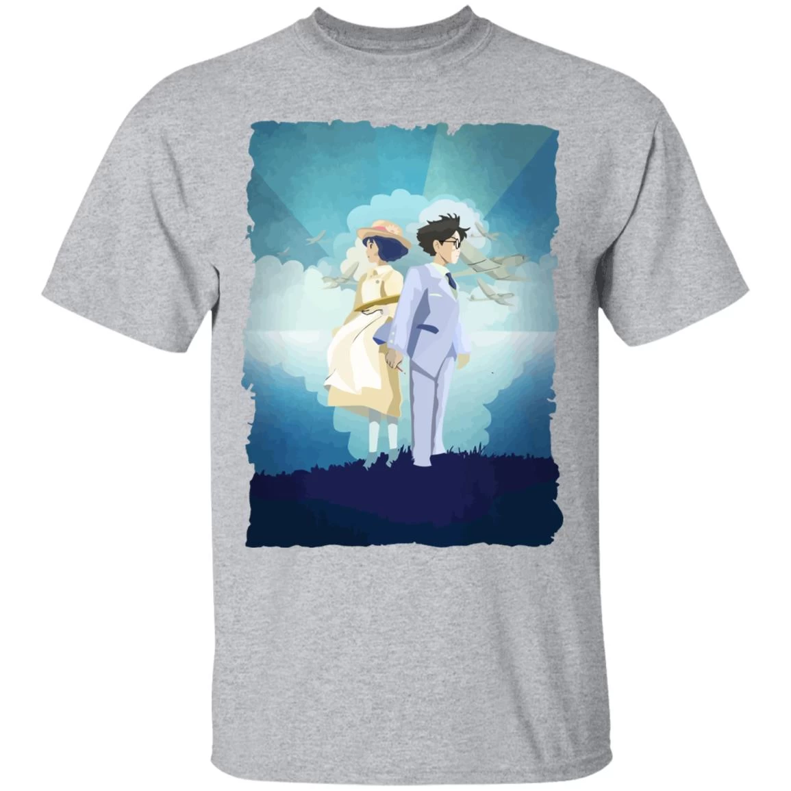 The Wind Rises Graphic T Shirt 11 The Wind Rises Graphic T Shirt - Image 9