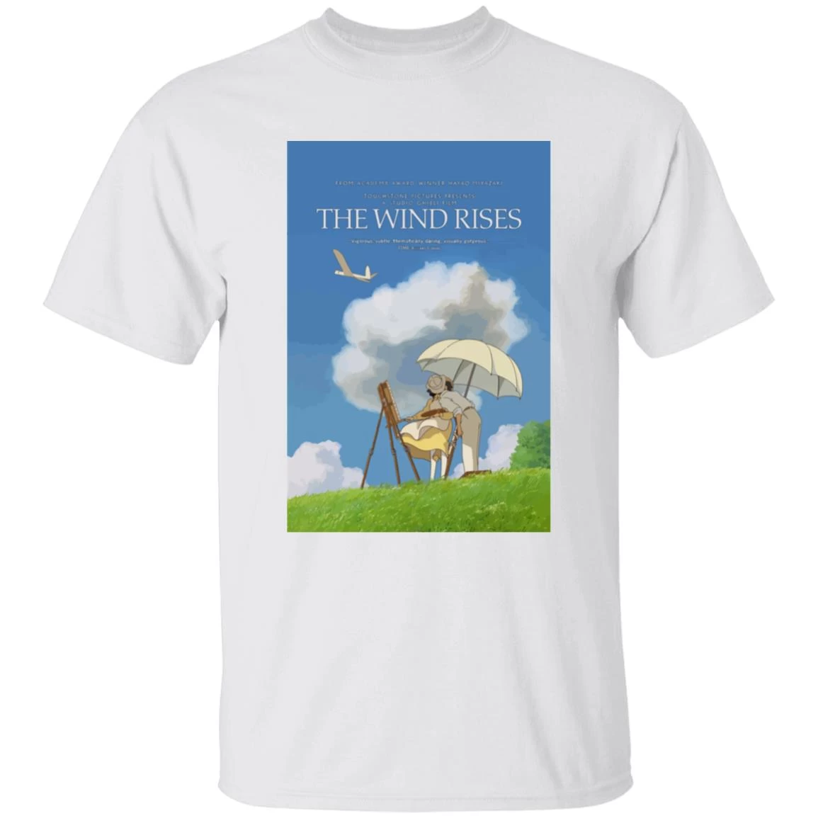 The Wind Rises Poster Classic T Shirt 13 The Wind Rises Poster Classic T Shirt - Image 11