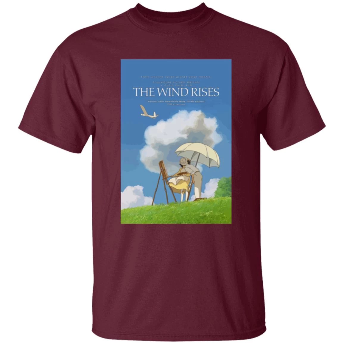 The Wind Rises Poster Classic T Shirt 17 The Wind Rises Poster Classic T Shirt - Image 15