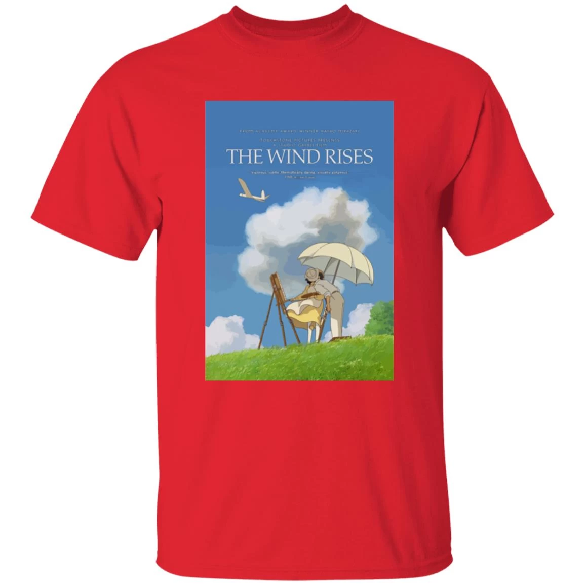 The Wind Rises Poster Classic T Shirt 10 The Wind Rises Poster Classic T Shirt - Image 8
