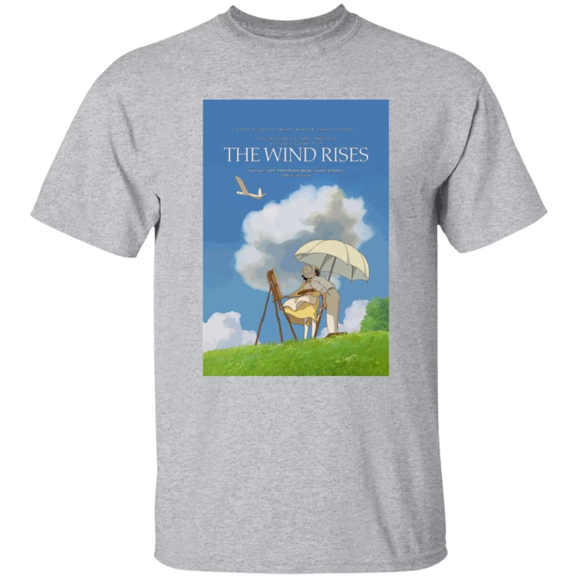 The Wind Rises Poster Classic T Shirt 20 The Wind Rises Poster Classic T Shirt - Image 18