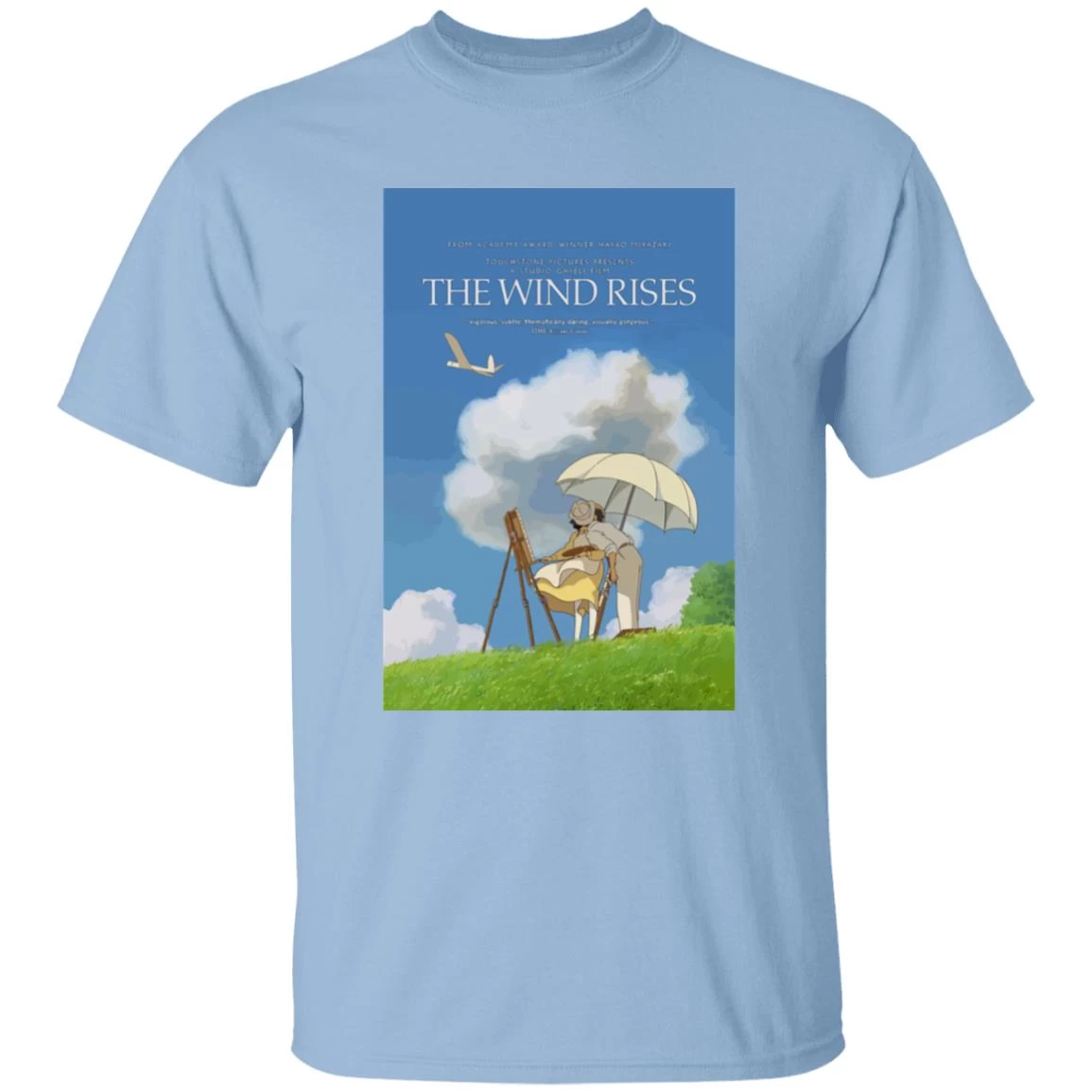 The Wind Rises Poster Classic T Shirt 12 The Wind Rises Poster Classic T Shirt - Image 10