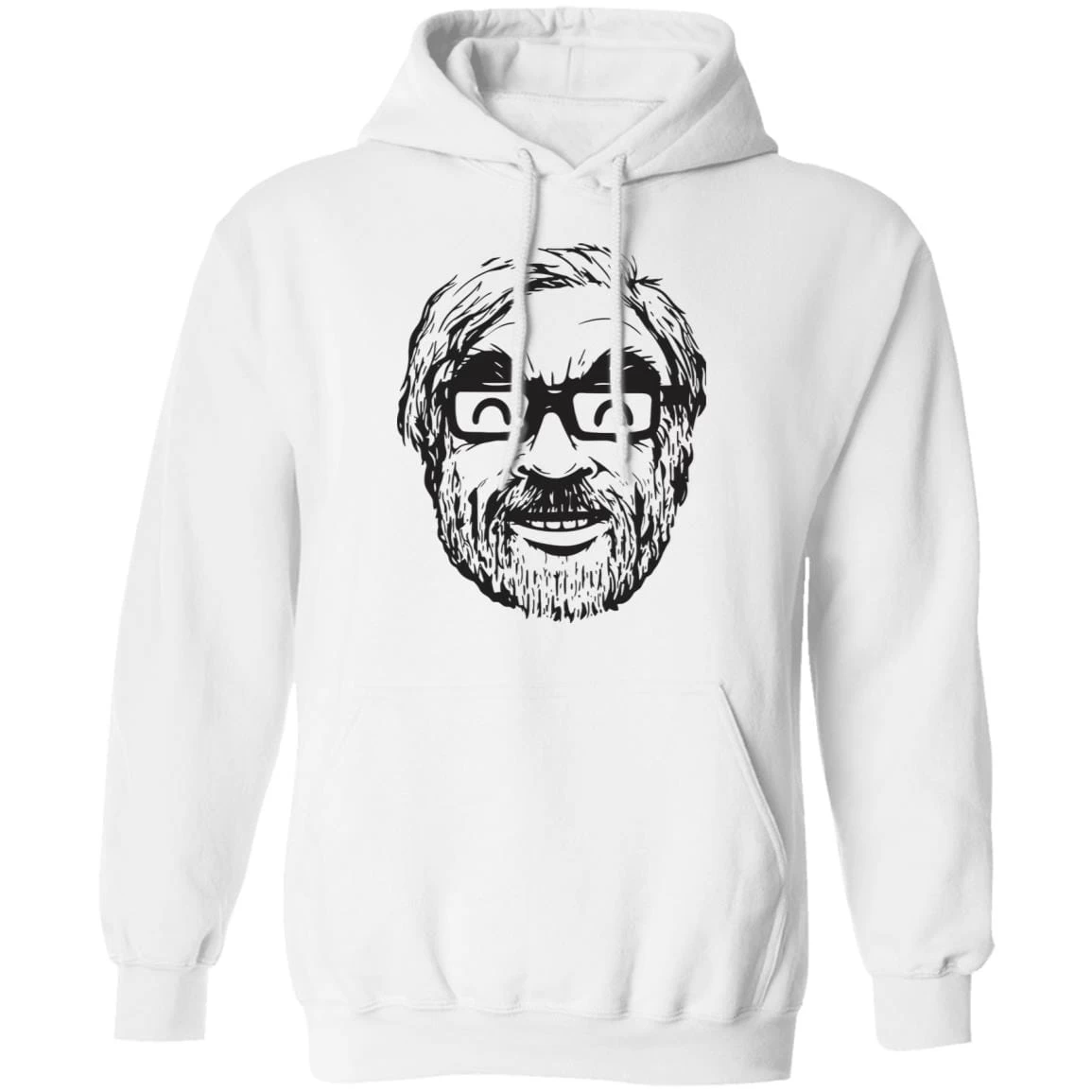 Ghibli Studio – Hayao Miyazaki Portrait Hoodie 4 Ghibli Studio – Hayao Miyazaki Portrait Hoodie - Image 2