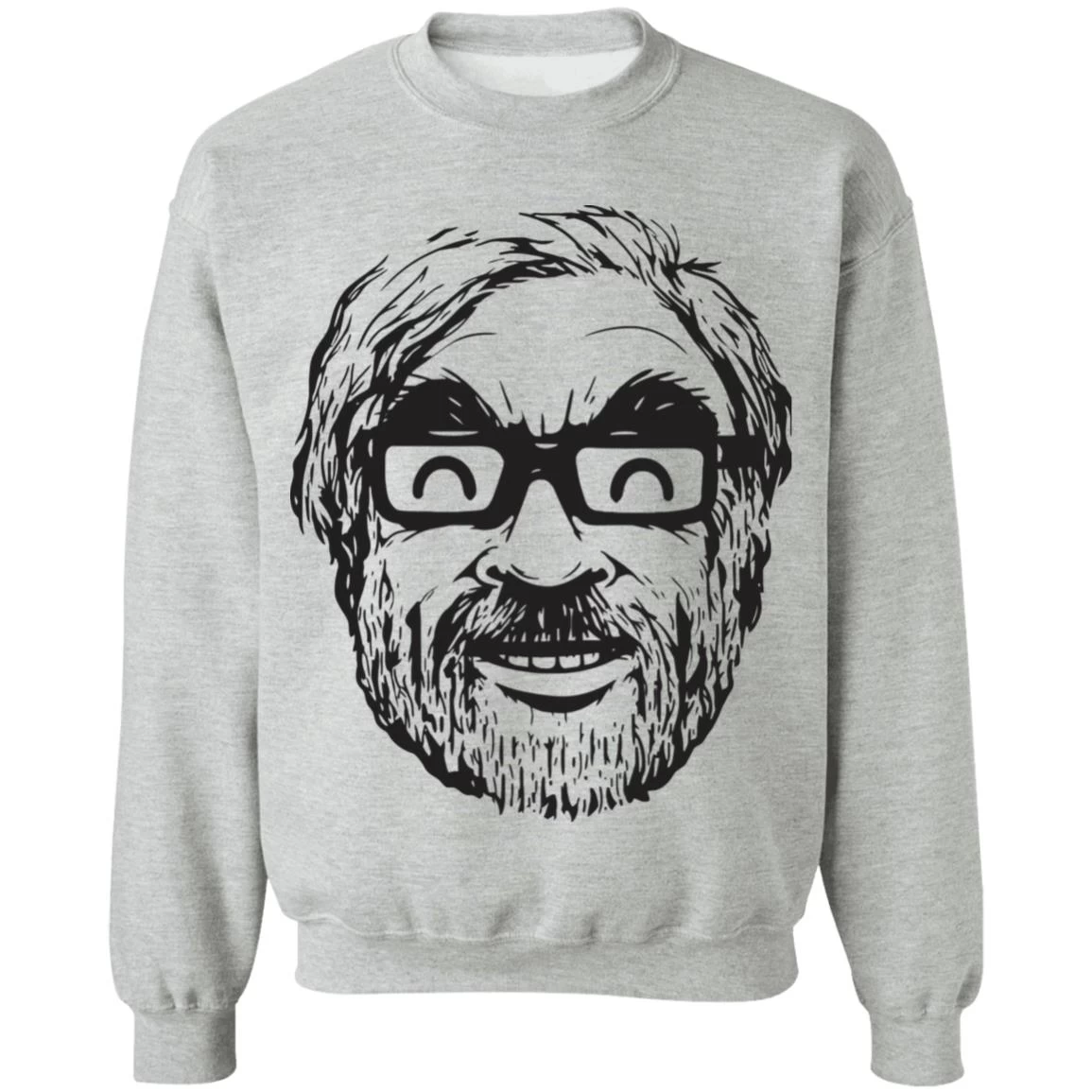 Ghibli Studio – Hayao Miyazaki Portrait Sweatshirt 3 Ghibli Studio – Hayao Miyazaki Portrait Sweatshirt