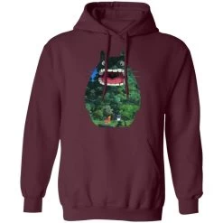 Totoro Jungle Color Cutout Hoodie -Ghibli Shop redirect12302020131204 7 1