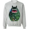 Totoro Jungle Color Cutout Sweatshirt -Ghibli Shop redirect12302020131211