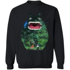 Totoro Jungle Color Cutout Sweatshirt 22 Totoro Jungle Color Cutout Sweatshirt -Ghibli Shop redirect12302020131211 2