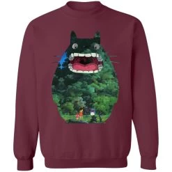 Totoro Jungle Color Cutout Sweatshirt 32 Totoro Jungle Color Cutout Sweatshirt -Ghibli Shop redirect12302020131211 3 1