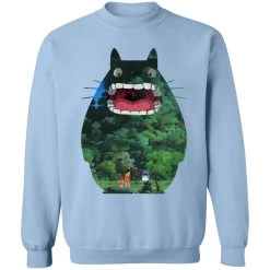 Totoro Jungle Color Cutout Sweatshirt 36 Totoro Jungle Color Cutout Sweatshirt -Ghibli Shop redirect12302020131211 7 1