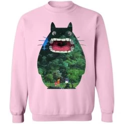 Totoro Jungle Color Cutout Sweatshirt 37 Totoro Jungle Color Cutout Sweatshirt -Ghibli Shop redirect12302020131211 8 1