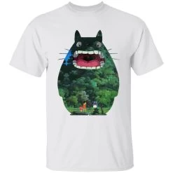 Totoro Jungle Color Cutout T Shirt 30 Totoro Jungle Color Cutout T Shirt -Ghibli Shop redirect12302020131217 1 1