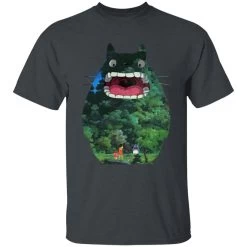 Totoro Jungle Color Cutout T Shirt 23 Totoro Jungle Color Cutout T Shirt -Ghibli Shop redirect12302020131217 3