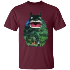 Totoro Jungle Color Cutout T Shirt 34 Totoro Jungle Color Cutout T Shirt -Ghibli Shop redirect12302020131217 5 1