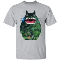 Totoro Jungle Color Cutout T Shirt 37 Totoro Jungle Color Cutout T Shirt -Ghibli Shop redirect12302020131217 8 1